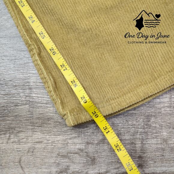 Levi's Low Pro Mid Rise Straight Leg Corduroy Pants Size 30X30 - Picture 5 of 6